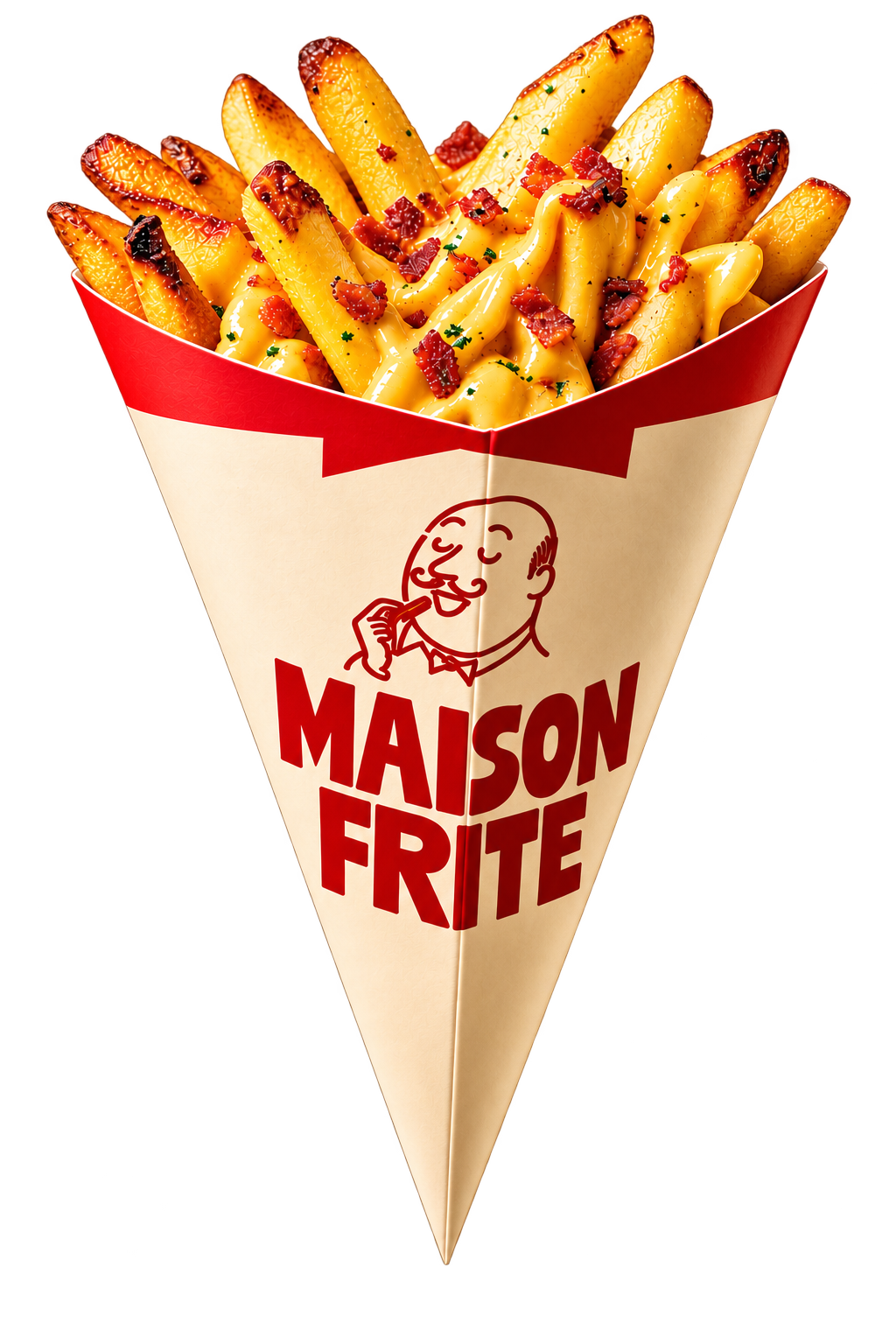 Papas Fritas Belgas en Cono